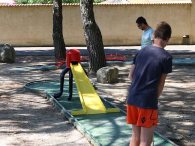 Mini-Golf du camping