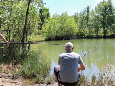 Petit étang pour la pêche