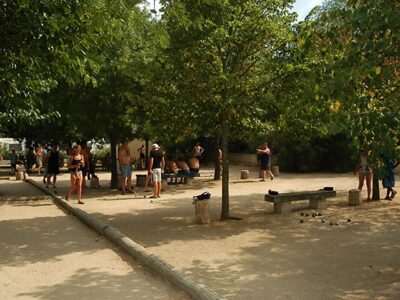 Concours de pétanque