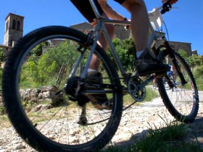 VTT aux alentours du camping